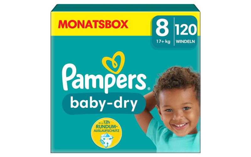 Pampers Baby Dry Gr.8 Extra Large