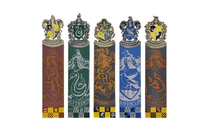 Harry Potter Lesezeichen Wappen 5er-Pack