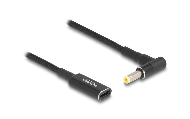 Delock Ladekabel USB-C zu HP 4,8x1.7mm