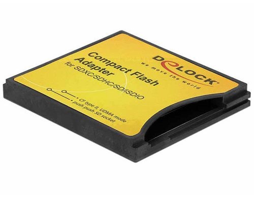 Delock 61796 CF Adapter für SD/MMC Cards