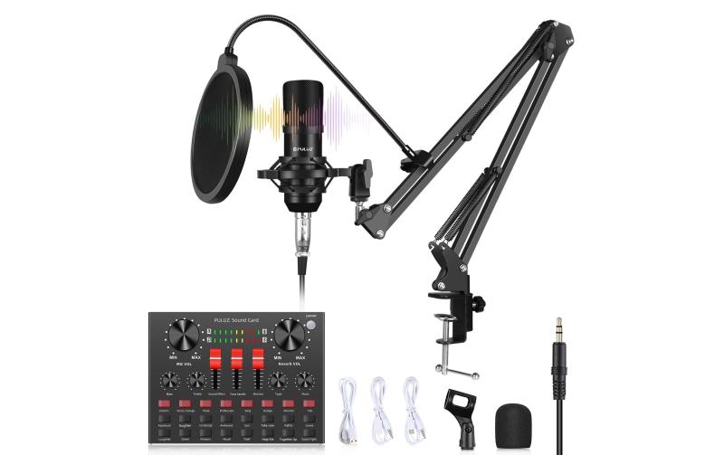 Podcast Studio Mikrofon Set