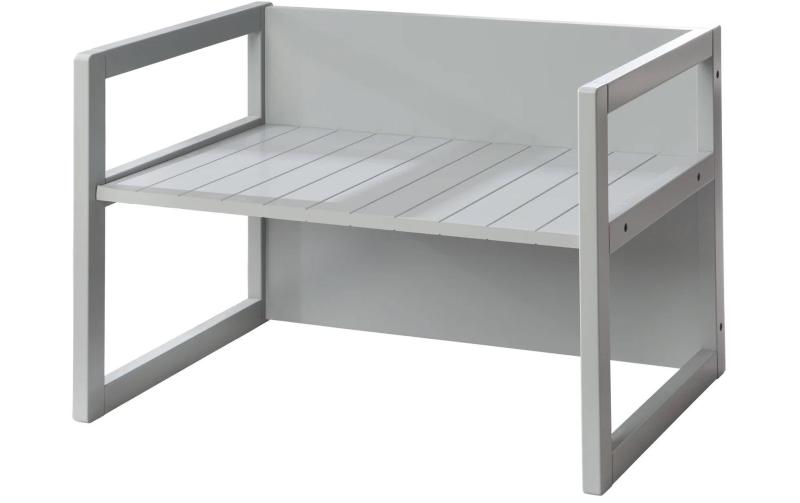 Sitzbank/ Tisch grau