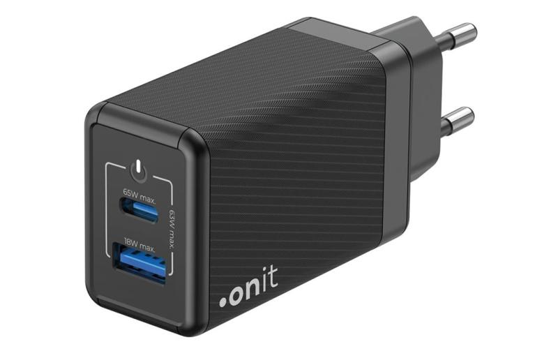 onit GaN-Wandladegerät USB 1C1A 65W