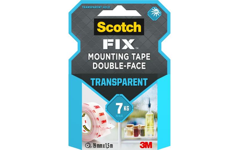 Scotch-Fix Transparentes Montageband
