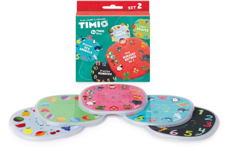 TIMIO Audio Disc 5er Set