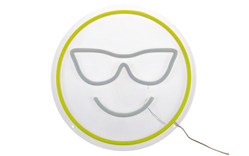 VEGAS LIGHTS Emoji mit Sonnenbrille
