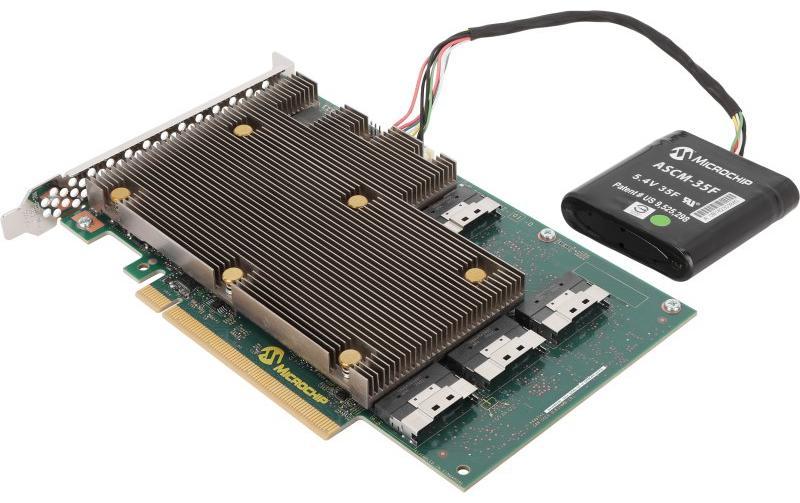 Adaptec SmartRAID 3258P-32i: PCI-Ex8v4,RAID