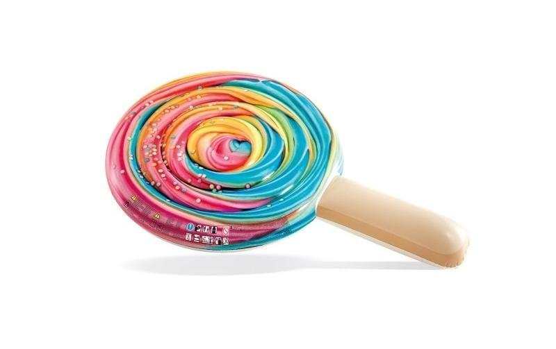 Rainbow Lollipop Float