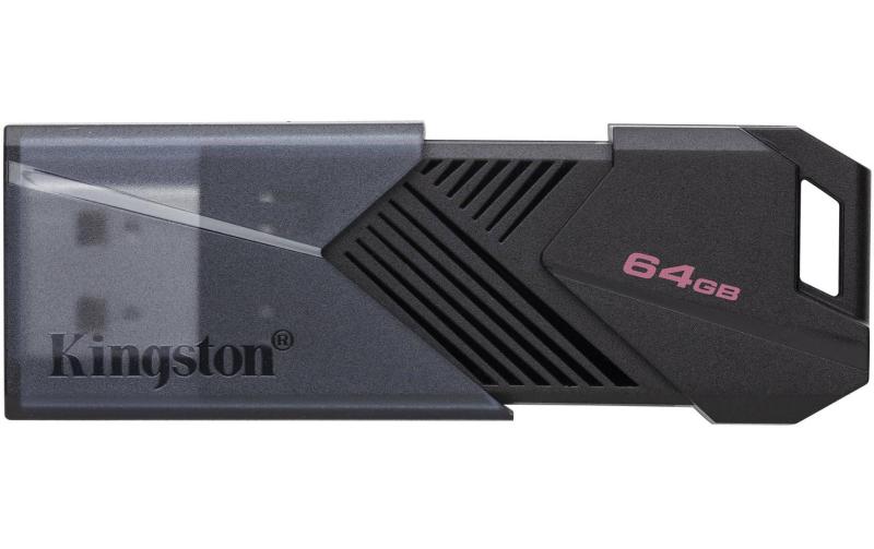 Kingston Portable DT Ex. Onyx 64GB, USB 3.2