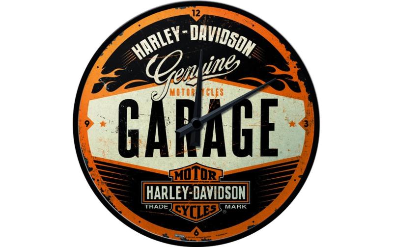 Nostalgic Art Wanduhr Harley Davidson Gen.