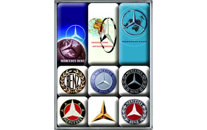 Nostalgic Art Magnet-Set Mercedes