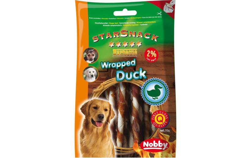 Nobby StarSnack Barbecue Wrapped Duck 70g