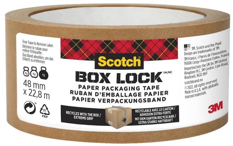 3M Scotch Box Lock Papier Verpackungsband