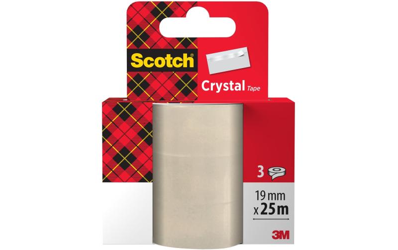3M Scotch Crystal Klebeband Nachfüllpack