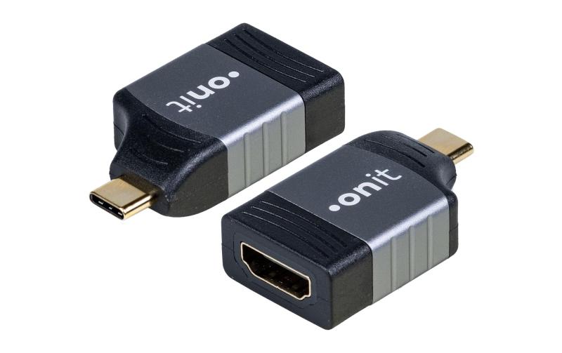 onit Adapter USB-C Stecker - HDMI Buchse