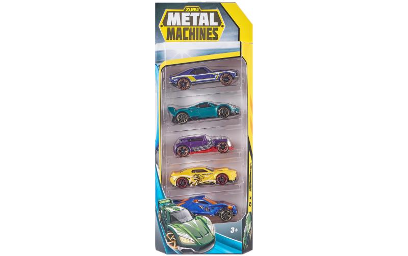 Metal Machines Car 5 Pack
