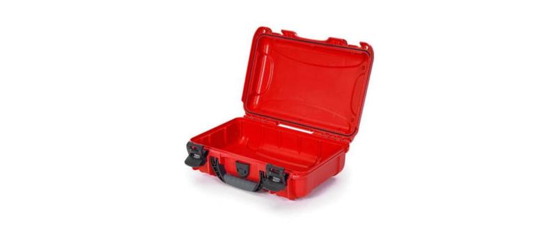 Kunststoffkoffer 909, leer, rot