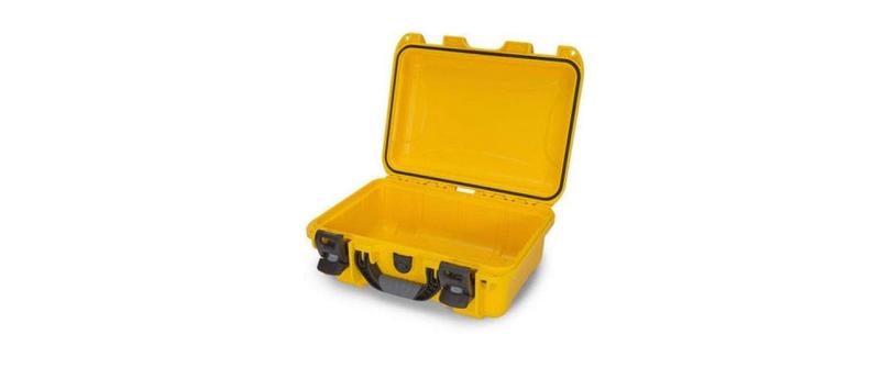 Kunststoffkoffer 915, leer, gelb
