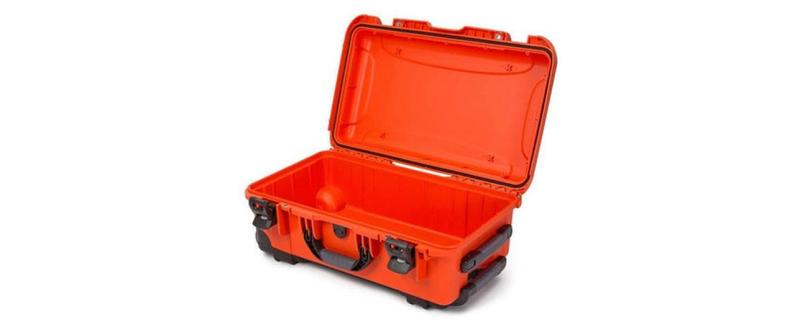 Kunststoffkoffer 935, leer, orange