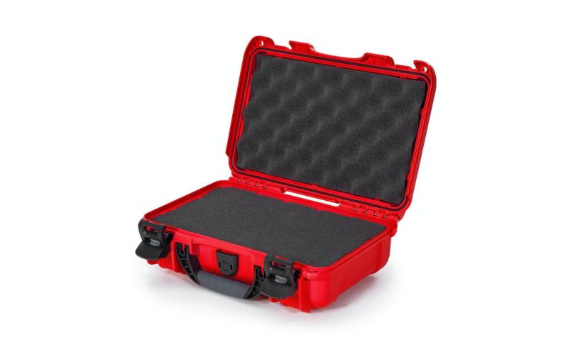 Kunststoffkoffer 909, mit Schaum, rot