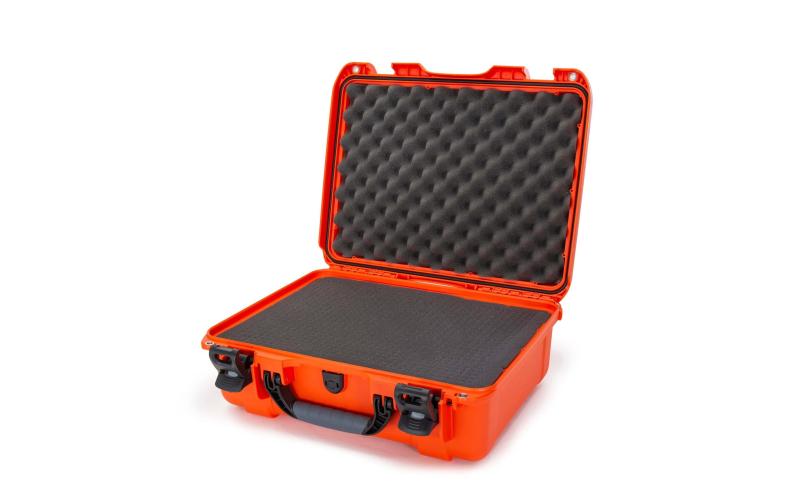 Kunststoffkoffer 930, mit Schaum, orange