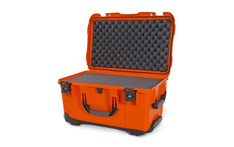 Kunststoffkoffer 938, mit Schaum, orange