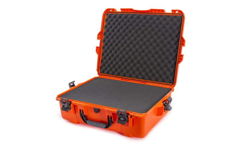 Kunststoffkoffer 945, mit Schaum, orange