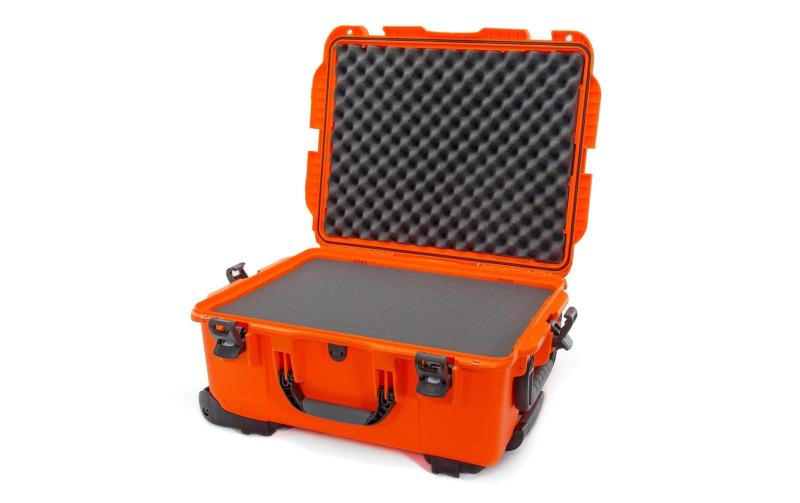 Kunststoffkoffer 955, mit Schaum, orange