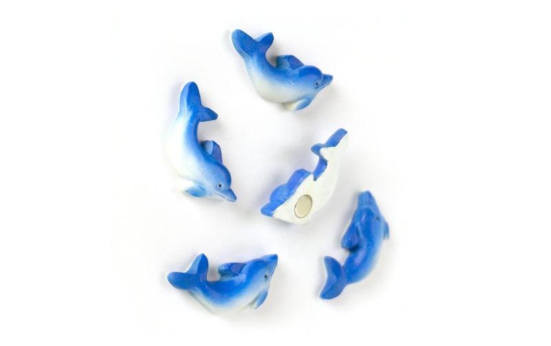 Trendform Magnete Delfin 5er Set blau