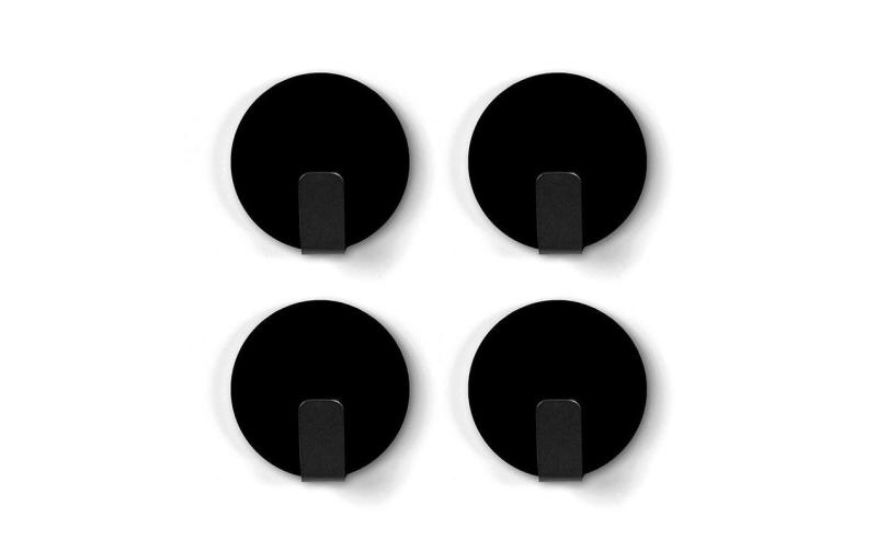 Trendform Magnethaken SOLID 4er Set schwarz