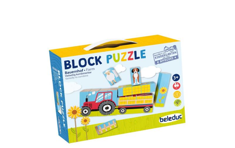 Blockpuzzle Bauernhof