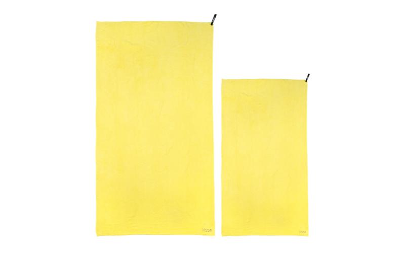 KOOR Badetuch soft yellow L & XL Kit
