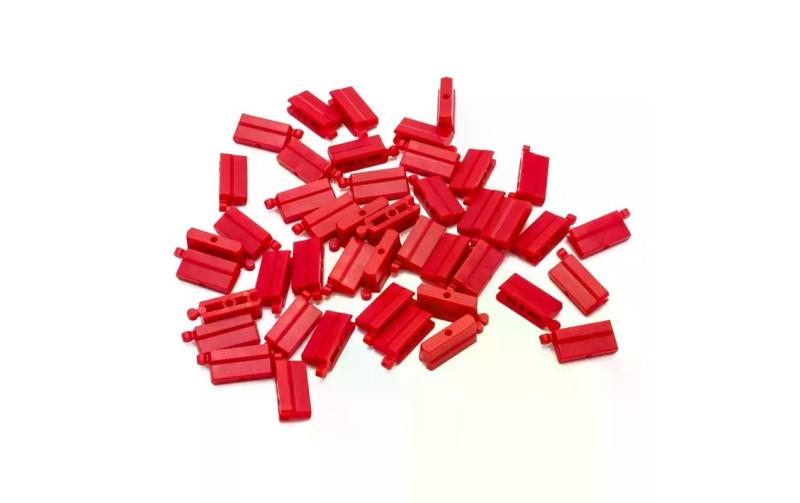 Turbo Racing Red plastic cement barrier