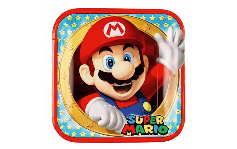 Super Mario Pappteller viereckig