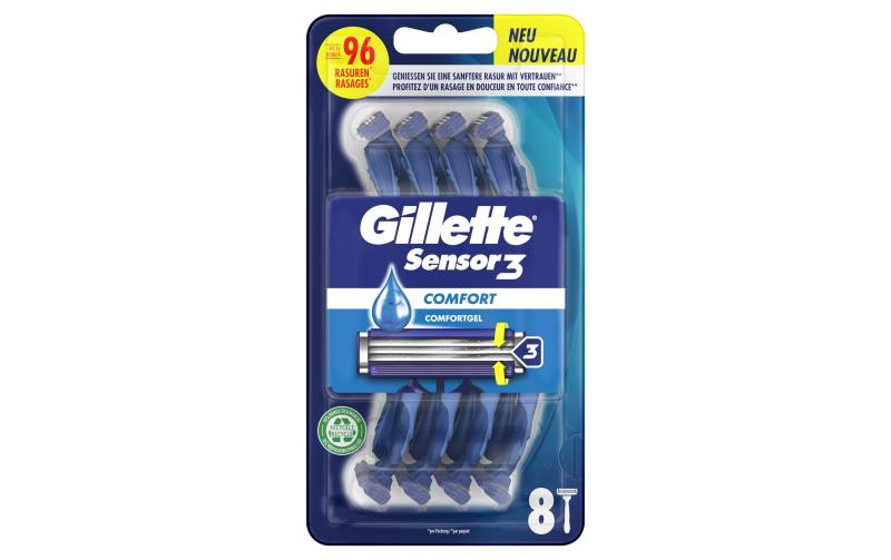 Gillette Sensor3 Comfort 8er SRP
