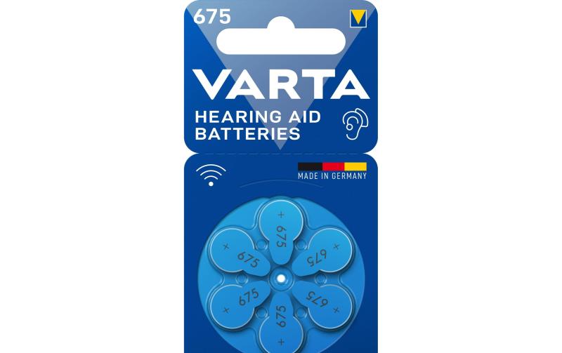 VARTA Hörgerätebatterie 675
