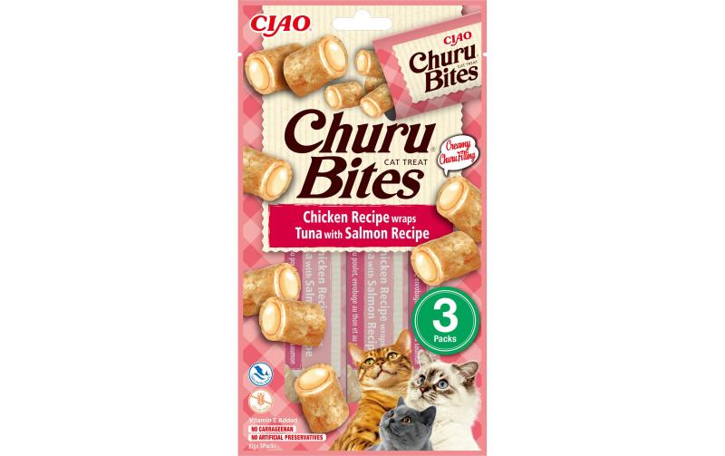 Ciao Churu Bites Thunfisch, Lachs & Huhn