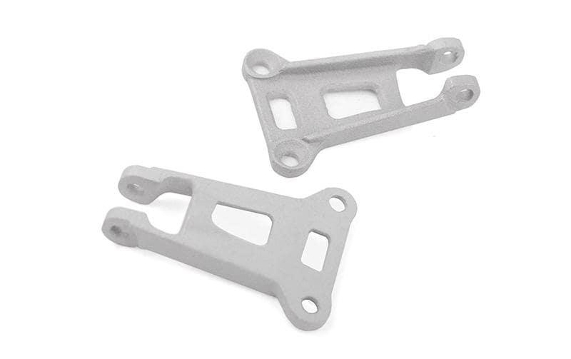 Front Shock Mounts Chassis (Silver)