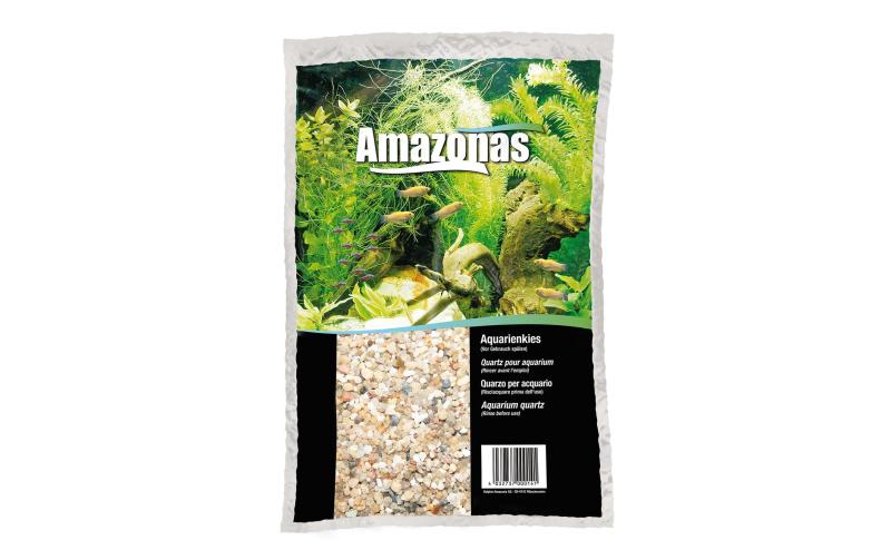 Amazonas Aquarienkies hellbraun 1-2mm, 15kg