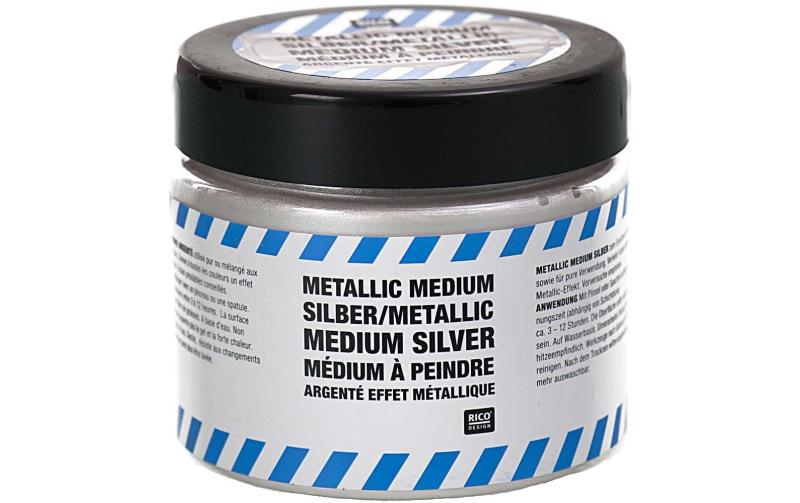 Rico ART Premium Metallic Medium silber