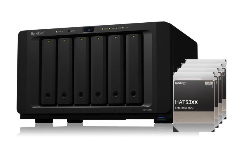 Synology DS1621+, 6-bay NAS