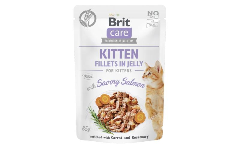 Brit Care Cat Fillets Gelée Kitten 85g