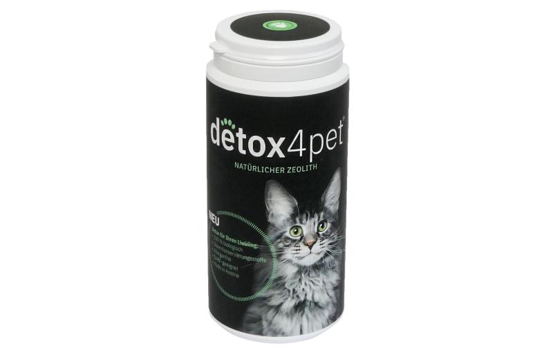 detox4pet Natürlicher Zeolith Katze 250g