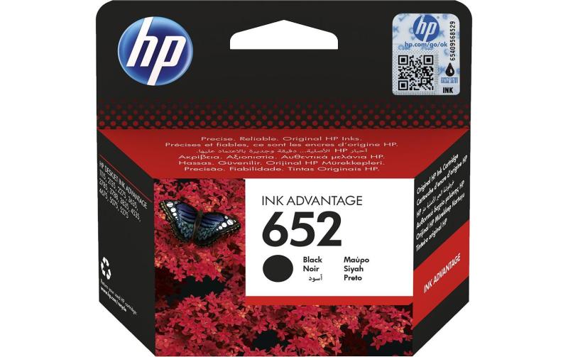 HP Tinte Nr. 652 - Black (F6V25AE)