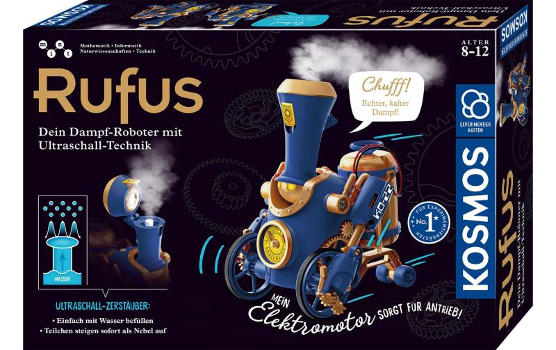 Rufus - Dein Dampf-Roboter mit Ultraschall