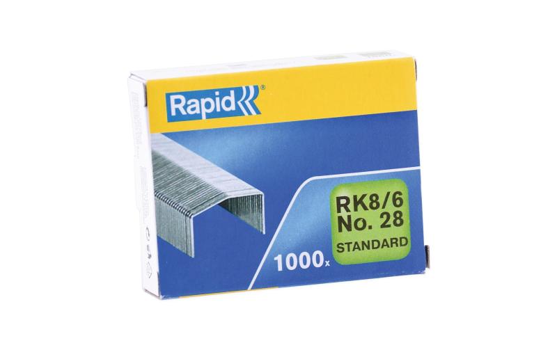 Rapid Heftklammern RK8, 10x1050 Stk