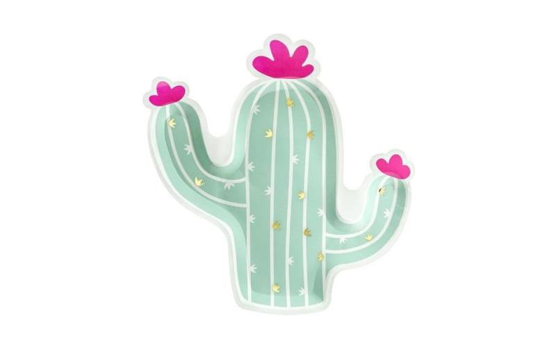 Partydeco Teller Kaktus