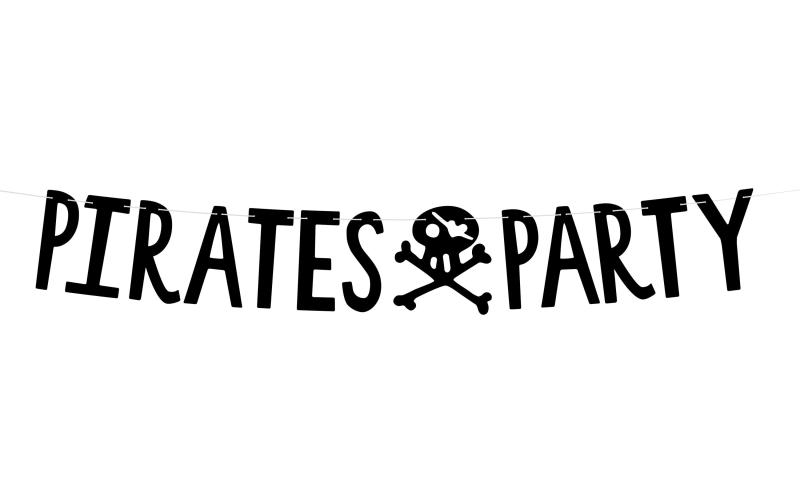 Partydeco Girlande Piraten