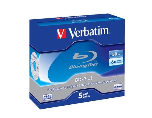 Verbatim BD-R 6x Dual Layer 50GB 5 Pck