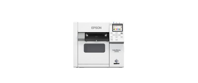 Epson Farb-Etikettendrucker C4000e BK